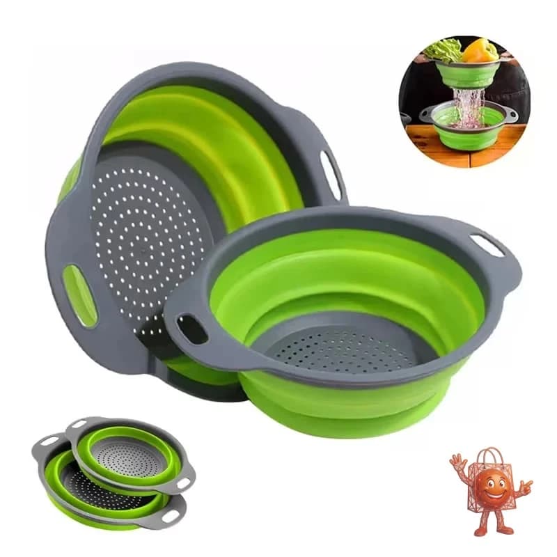 Collapsible Silicone Strainer Review: Space-Saving Kitchen Essential?