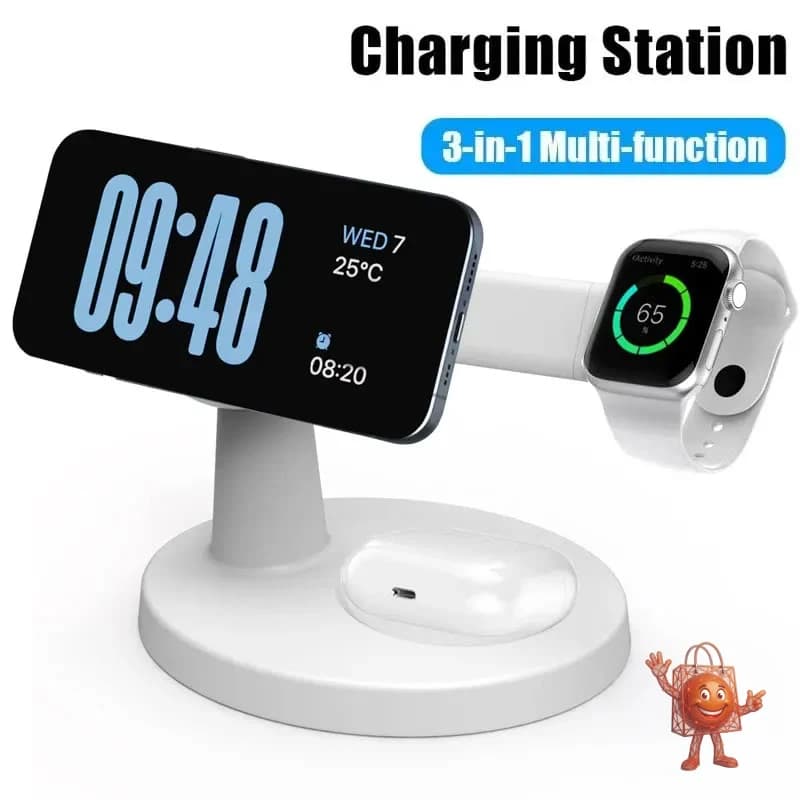 Estación de Carga 3 en 1: La Solución que Buscaba para mi iPhone