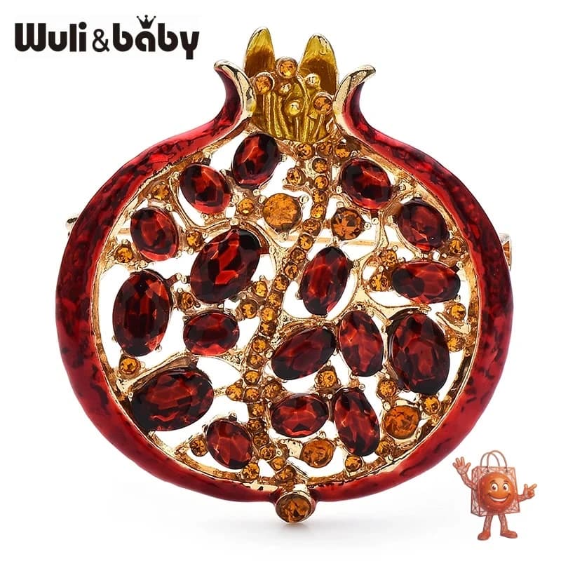 Broche de Granada Wuli&baby: Mi Experiencia Honesta por 0.88€