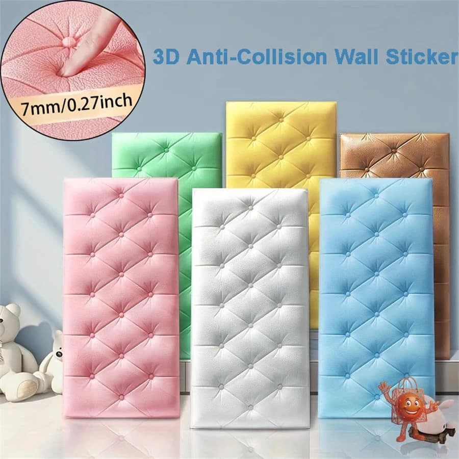 I Tested These $3 3D Foam Wall Stickers - Here's What Happened