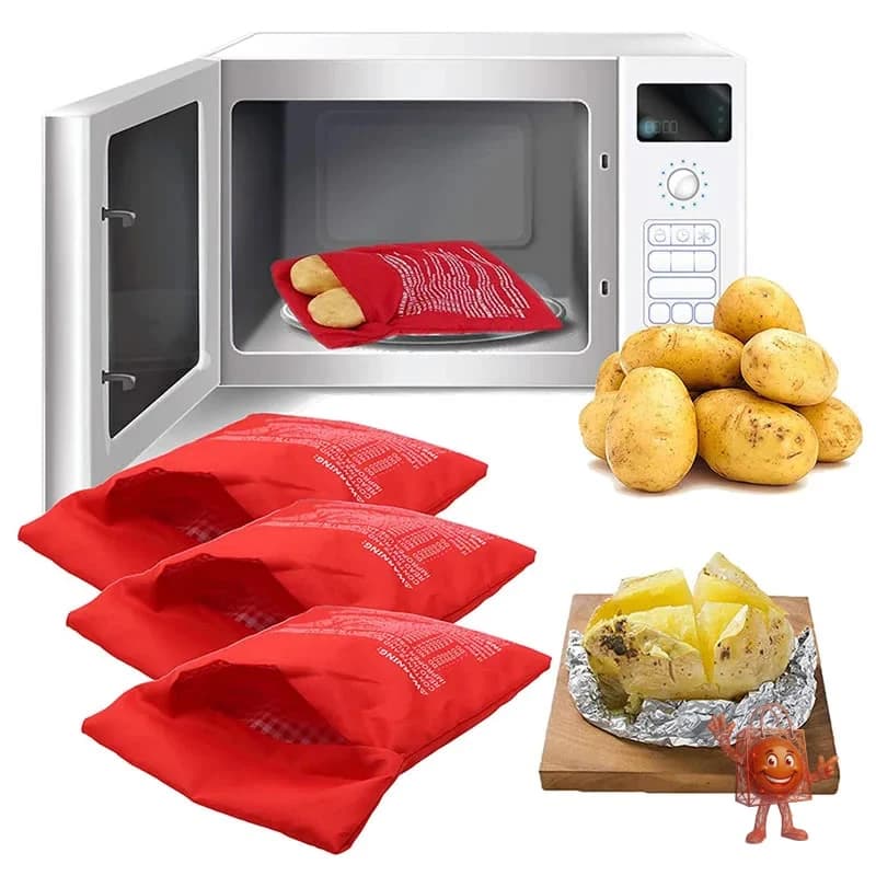 Microwave Potato Bag Review: Perfect Baked Potatoes in 4 Minutes?
