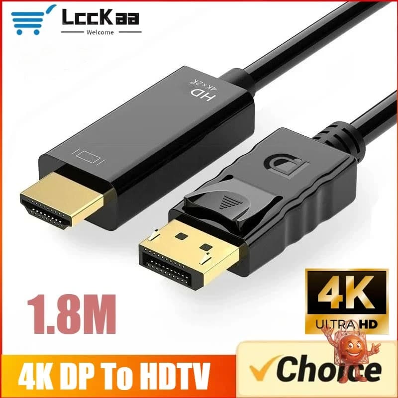 Cable DisplayPort a HDMI 4K: Lo probé por €2.48 y aquí mi opinión