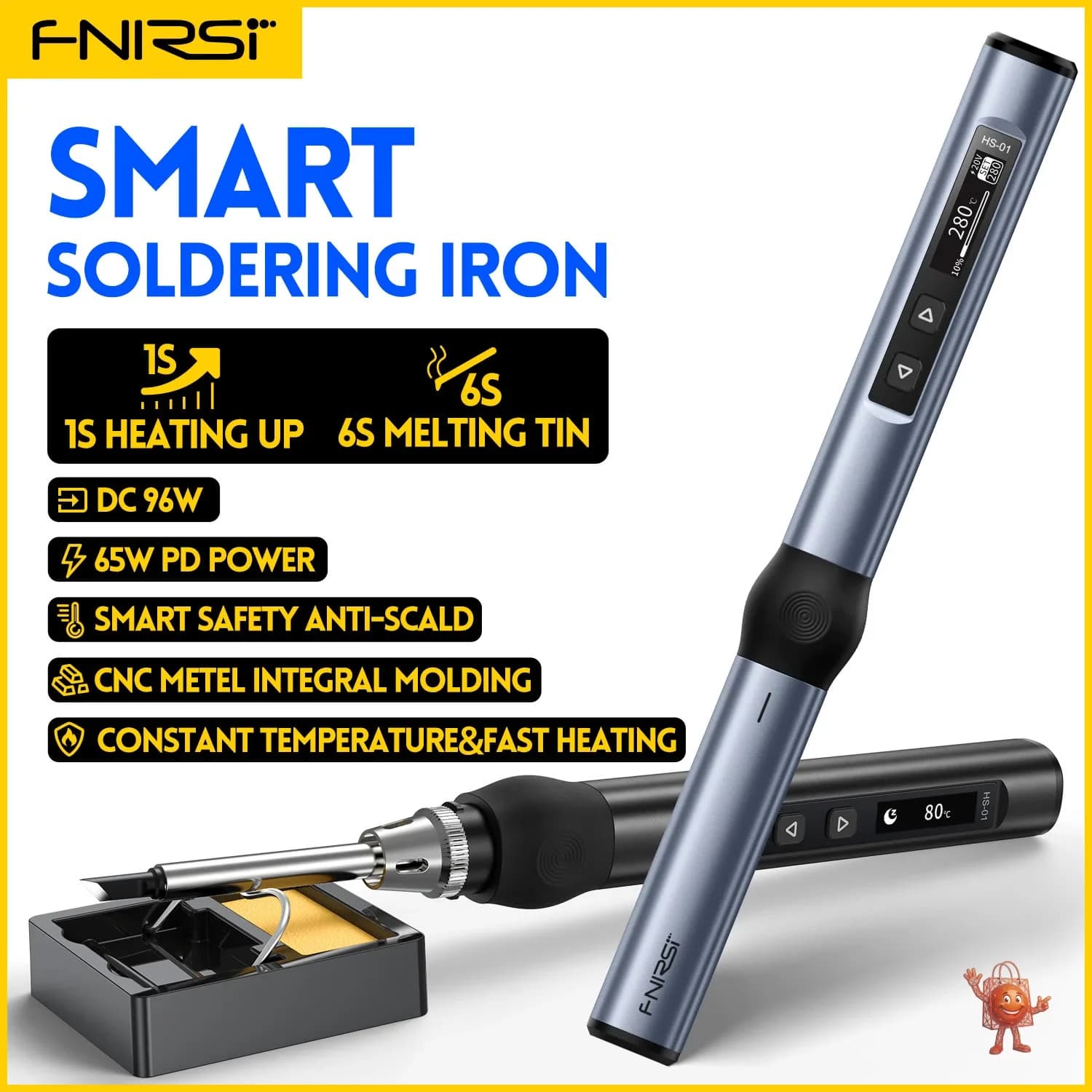 FNIRSI HS-01 Review: Portable Soldering Without the Compromises