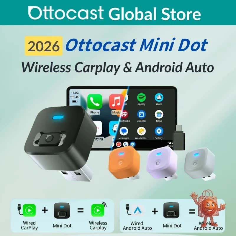 Ottocast Mini: CarPlay Inalambrico que Cambia Todo (Review Real)