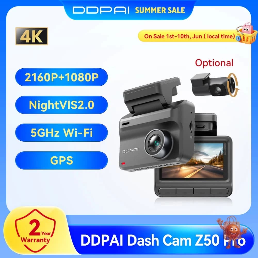 DDPAI Z50 Pro Review: 4K Dash Cam That Actually Delivers