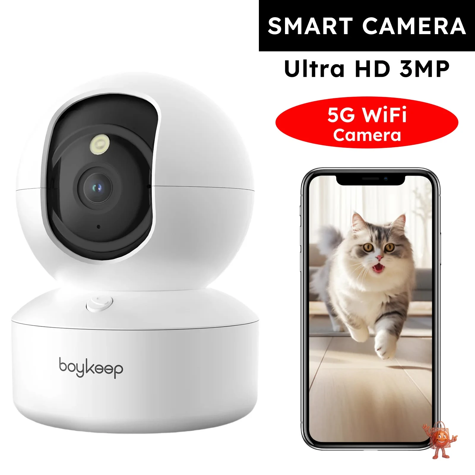 Boykeep 2K Pet Camera Review: $14 Monitor Worth Buying? (Real Test)