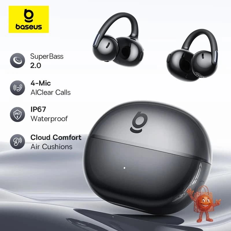 Baseus Bowie MC2 Air Review: Clip-On Earbuds That Actually Work