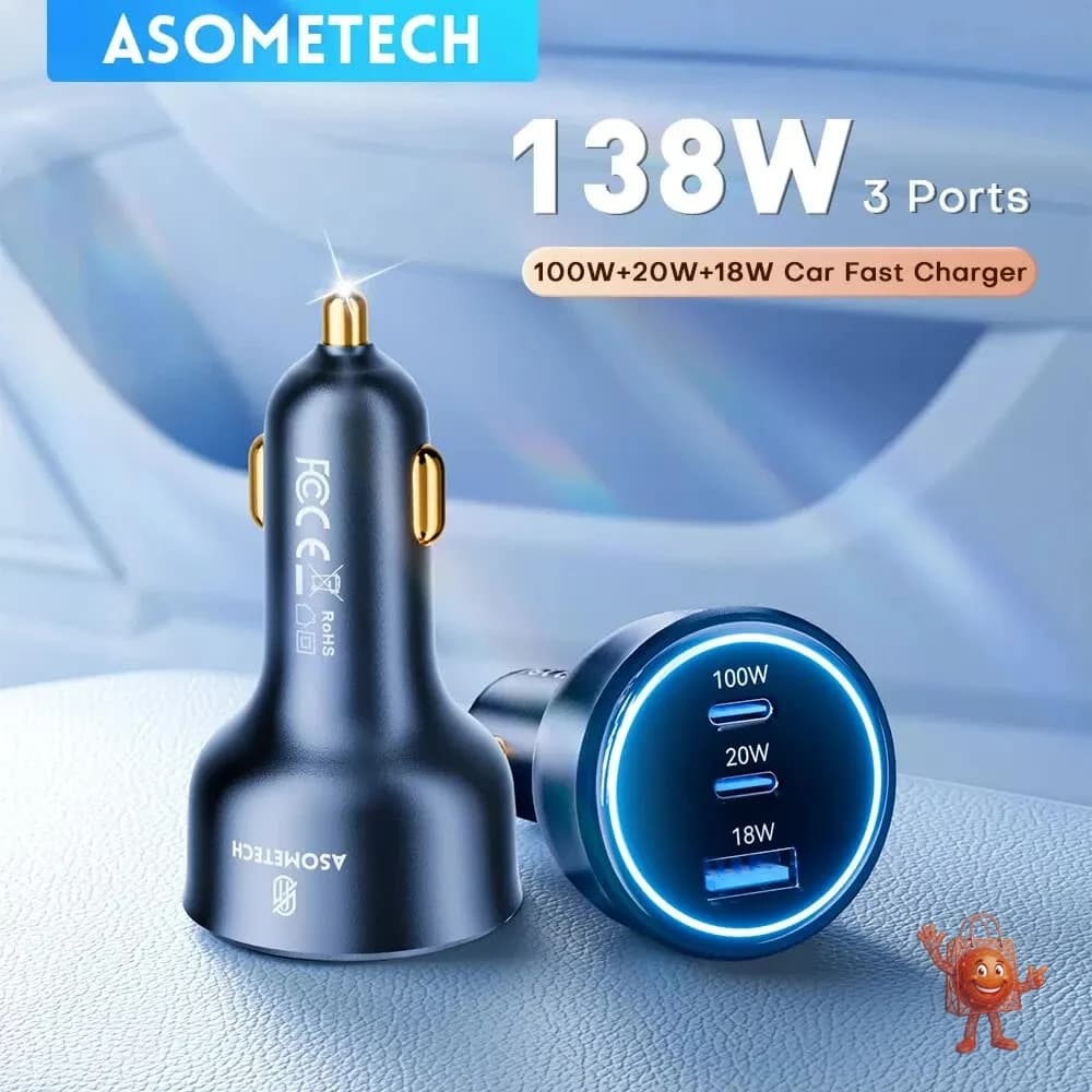 ASOMETECH 138W Car Charger: Is the GaN hype real?