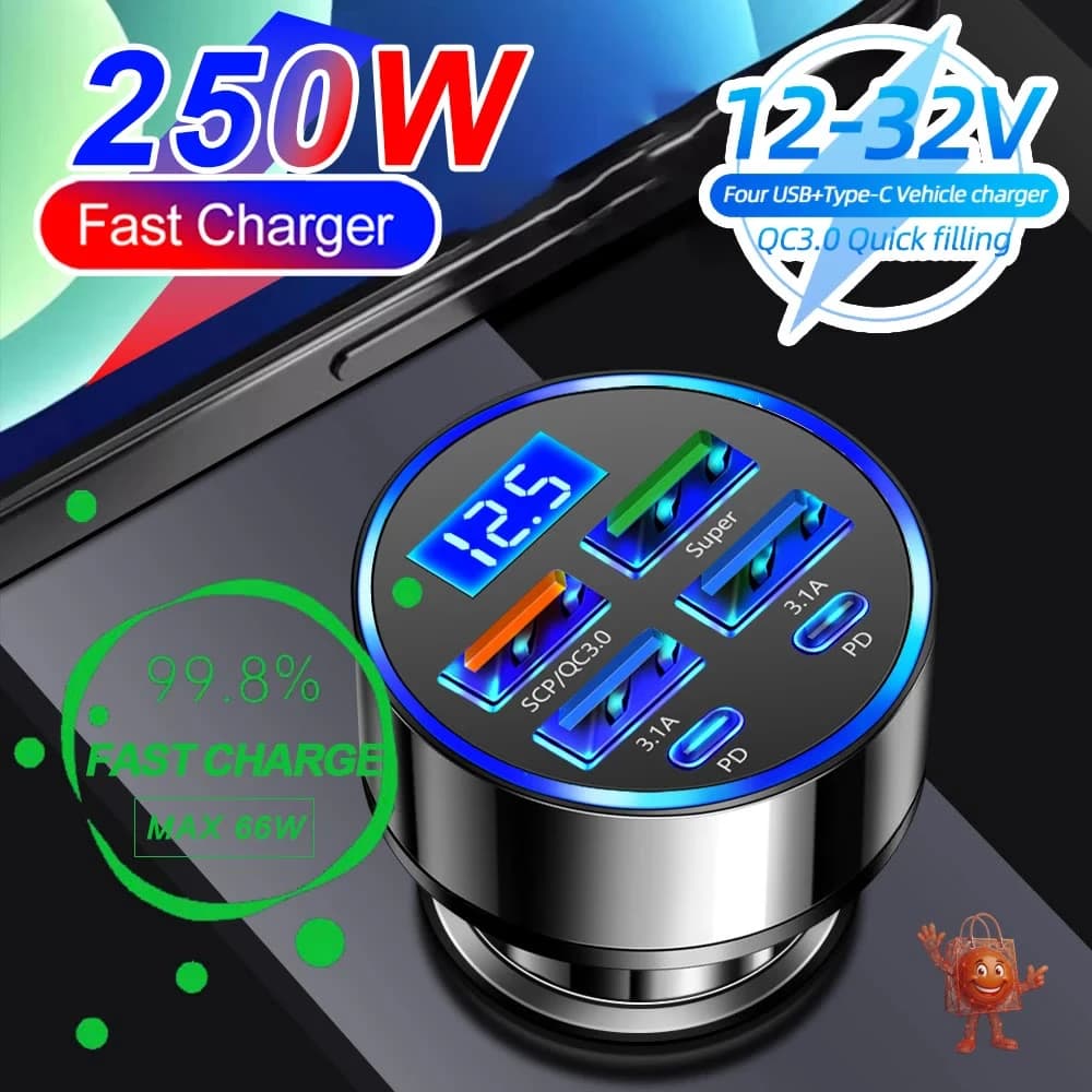 6-Port Car Charger Review: I Tested It for 3 Weeks