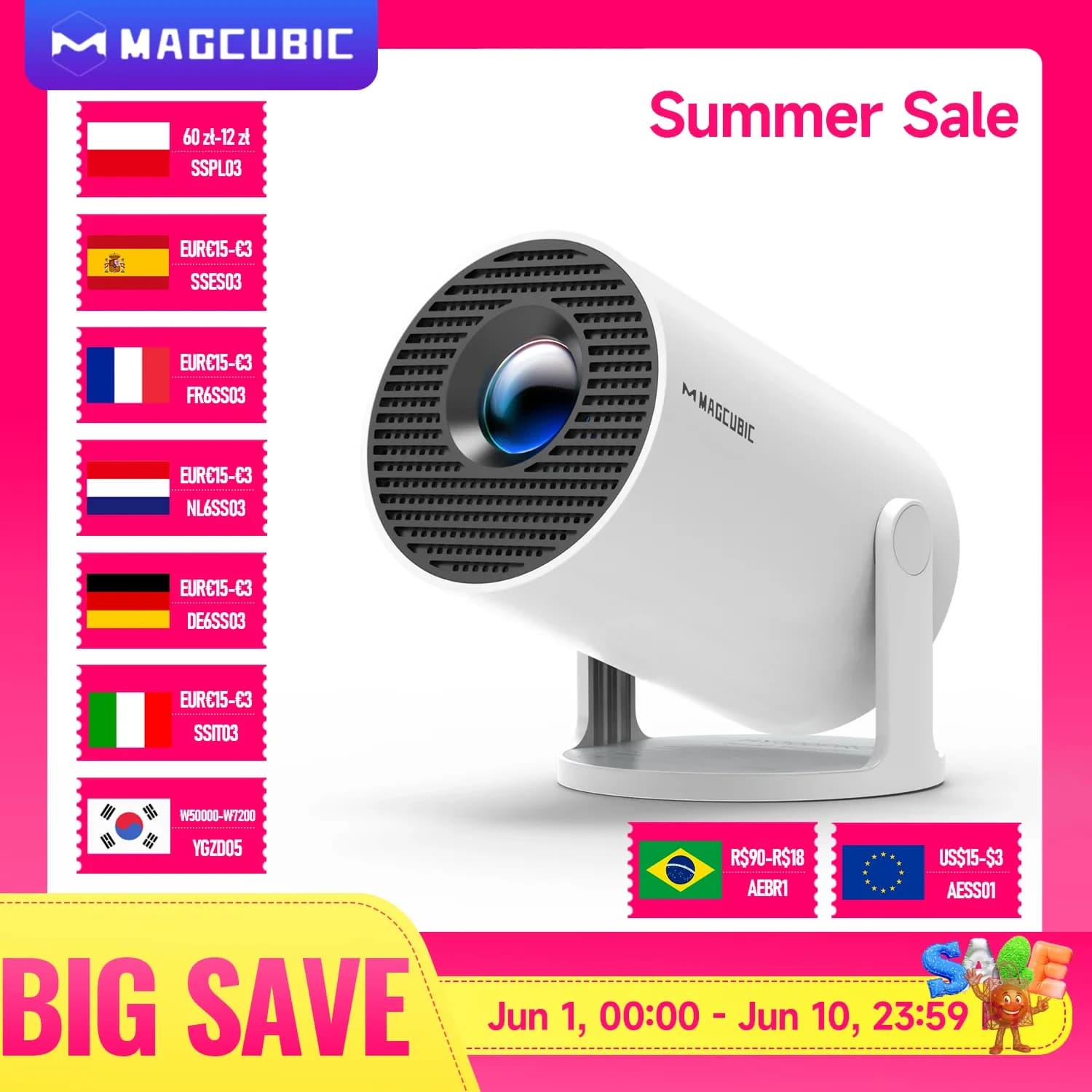 Magcubic HY300 Pro Review: 8K Android Projector Worth $46?