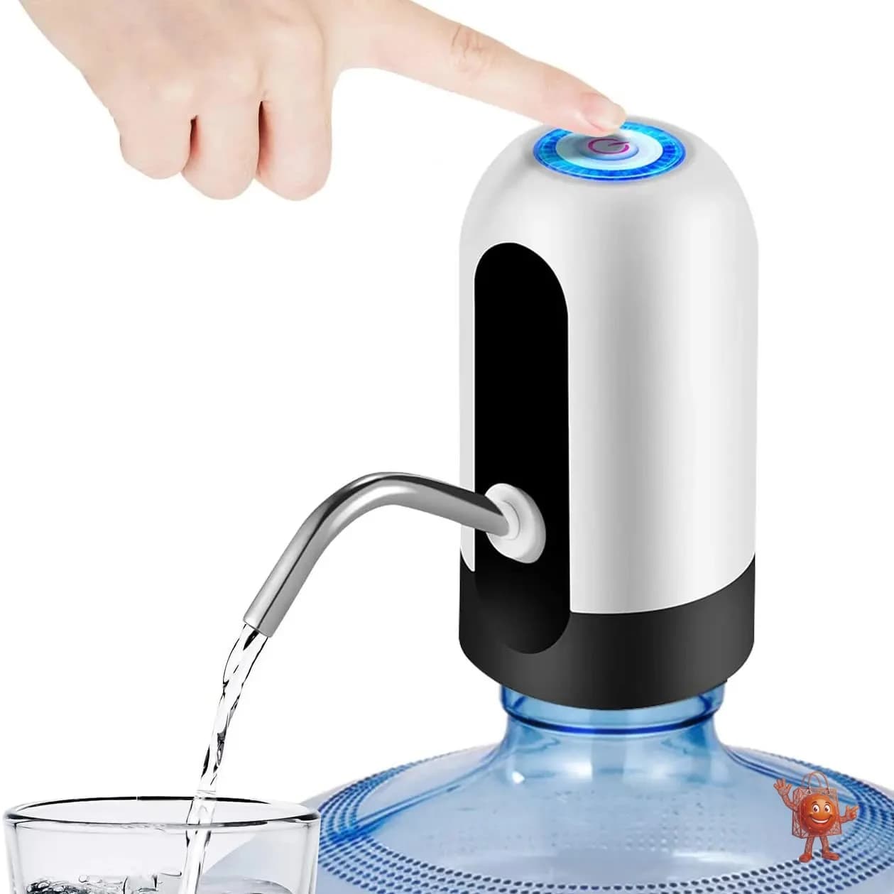 USB Water Pump That Turns Any Bottle Into An Automatic Dispenser