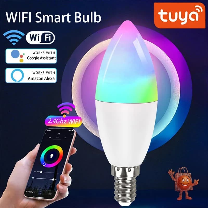 Tuya Smart RGB Bulb Review: Voice Control & WiFi for $5
