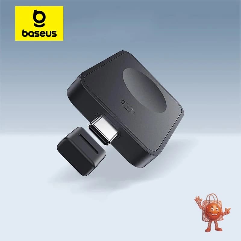 Probé el cargador magnético Baseus más compacto para Apple Watch