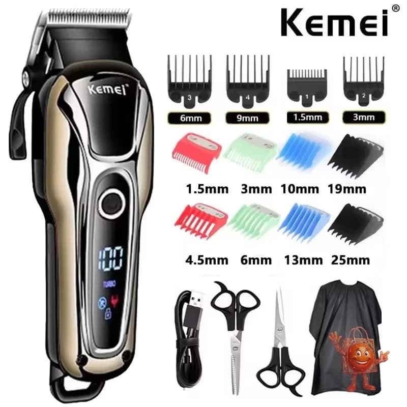 Kemei 1990: Cortapelos Profesional con LCD - Mi Opinion Honesta