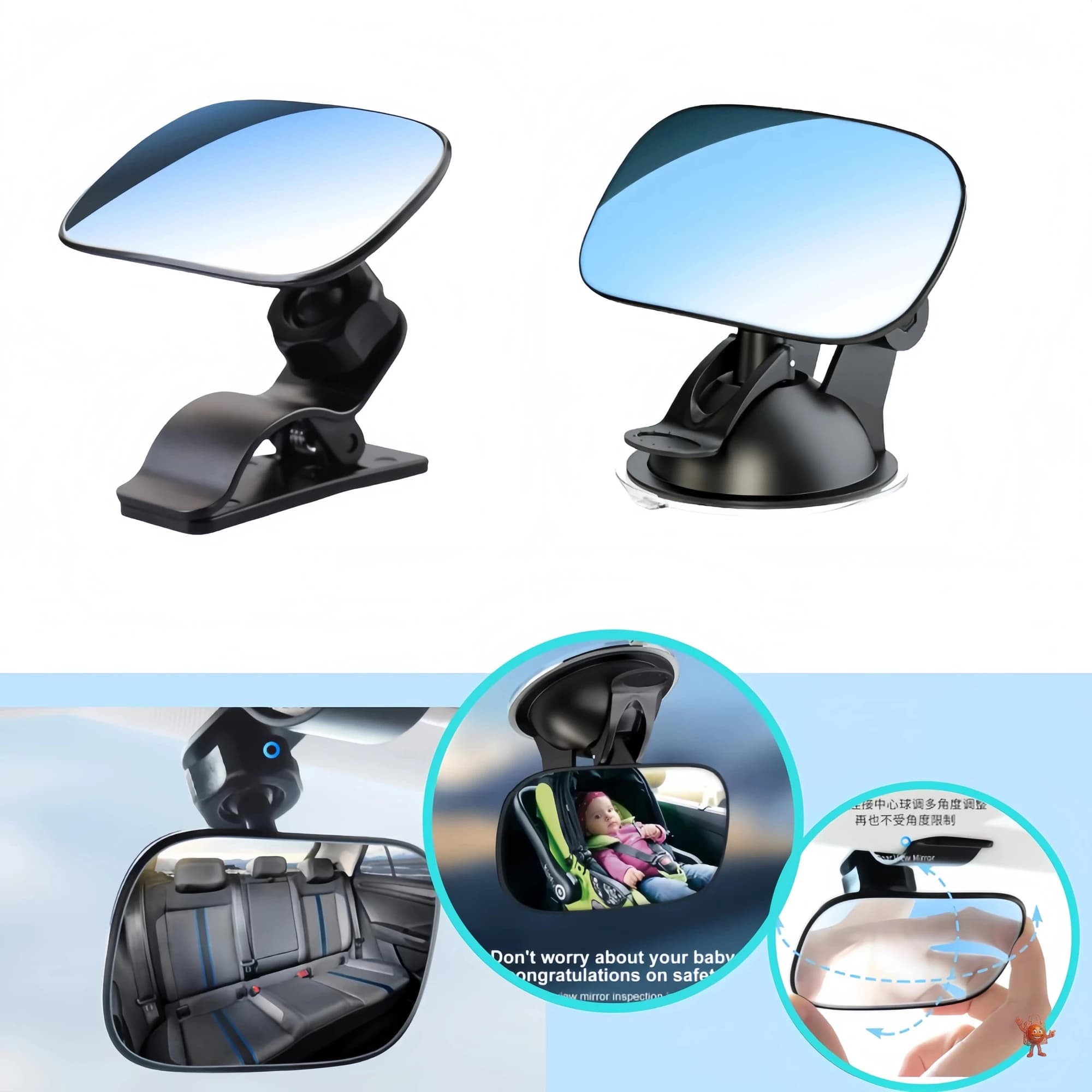360° Baby Car Mirror Review - Is This $3.67 Safety Essential Worth It?