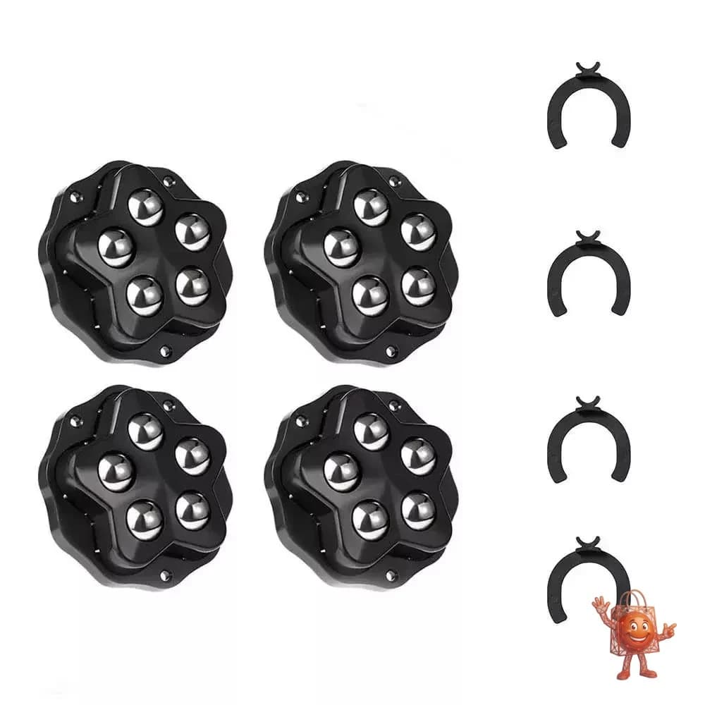 Self-Adhesive 360° Swivel Casters Review: Worth $4.68?