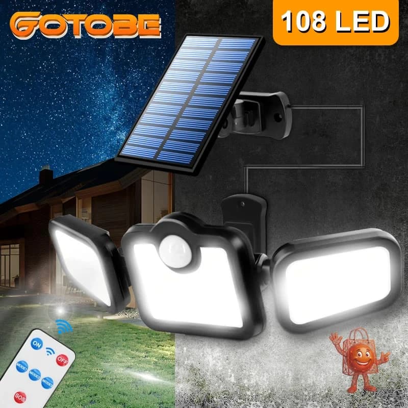 Luces solares LED con sensor de movimiento por solo €14