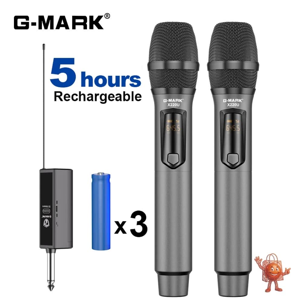 G-MARK X220U Wireless Karaoke Mic: Honest Review at $34