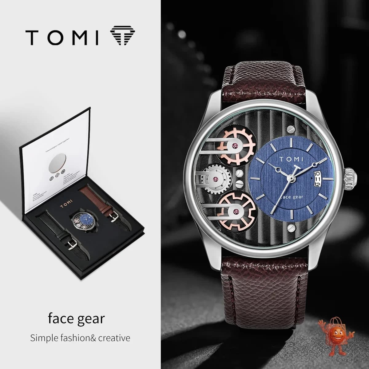 TOMI: El reloj de hombre que parece de $100 y cuesta $10