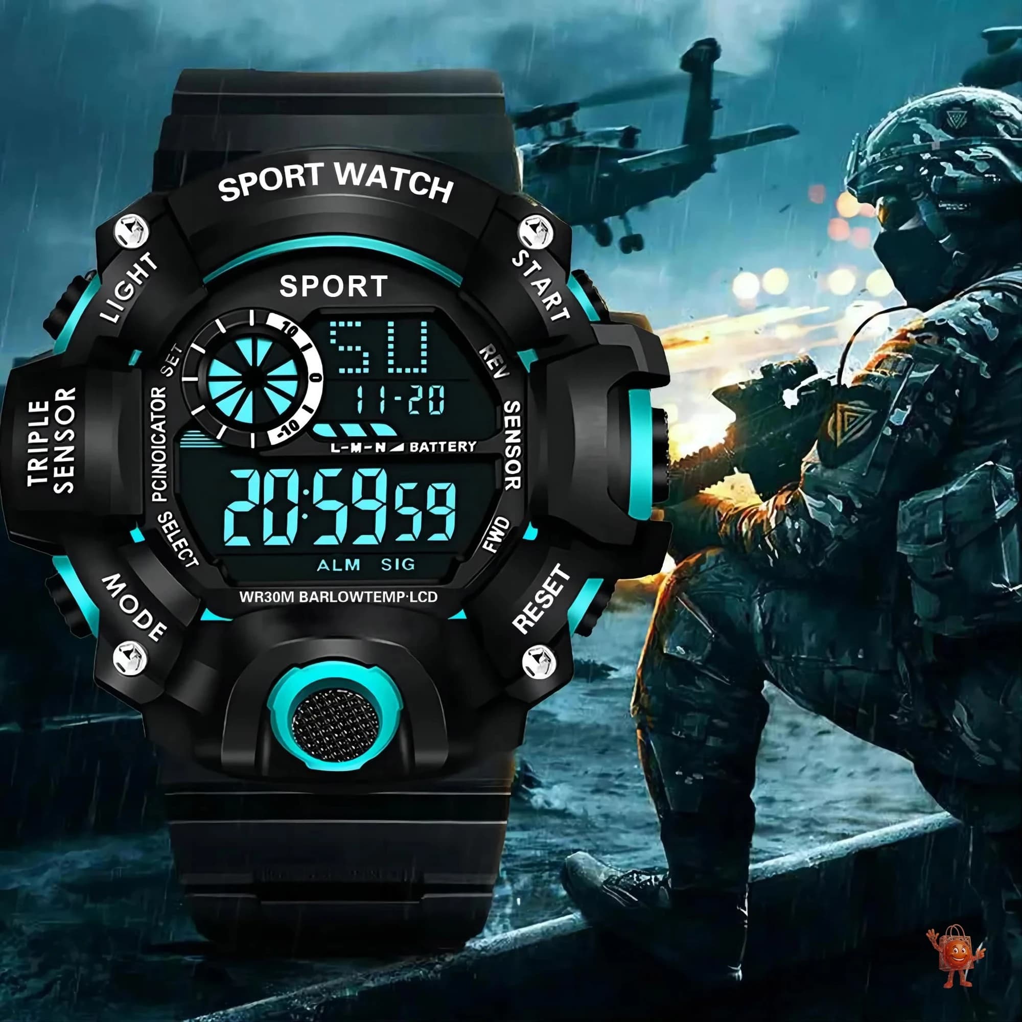 A $2.35 Military-Style Digital Watch: Honest Review