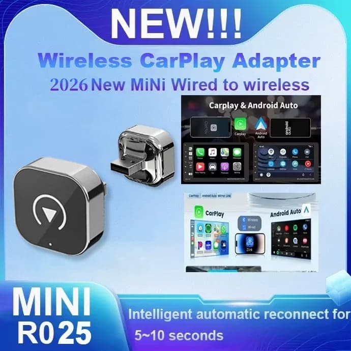 Adiós al cable: el adaptador CarPlay/Android Auto que vale menos de €10