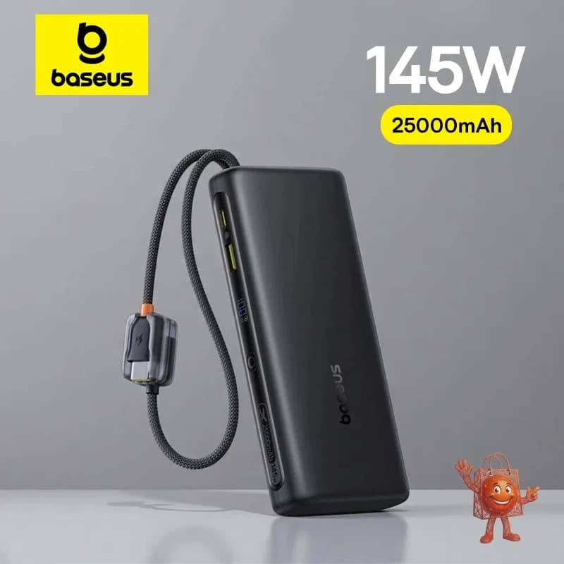Baseus 145W 25000mAh: ¿El power bank que reemplaza tu cargador?