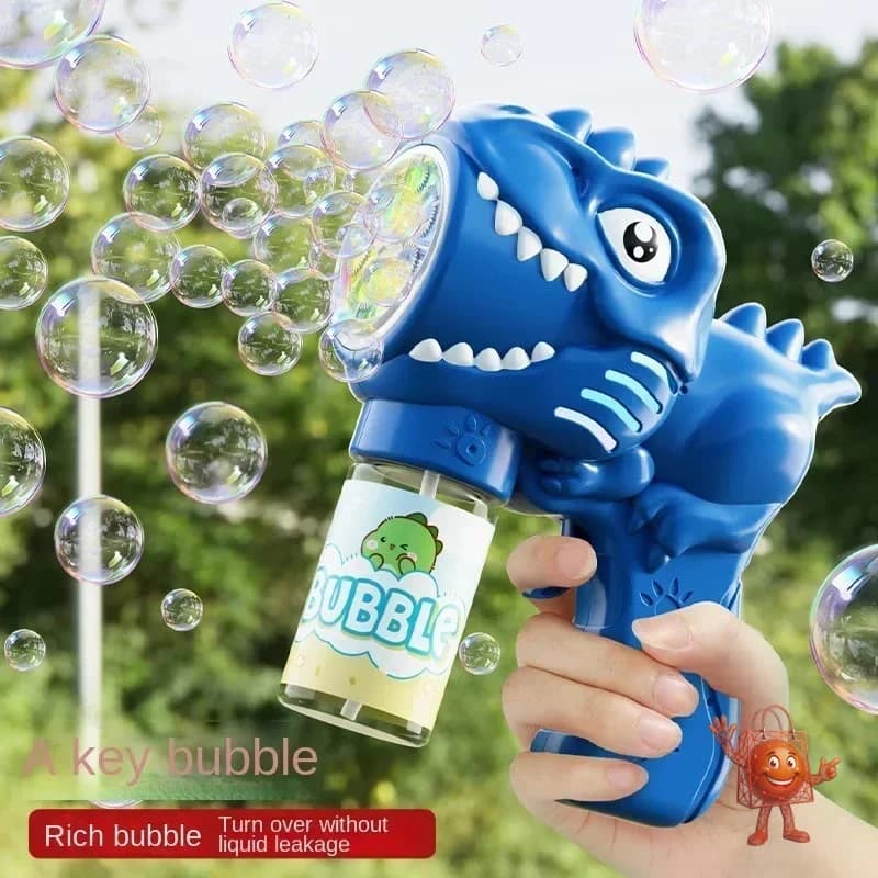Dinosaur Bubble Machine for $2.58: Surprisingly Good Kids' Toy