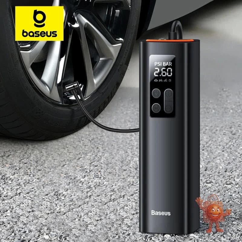 Baseus Mini 12V: El inflador de llantas que sí cumple lo que promete