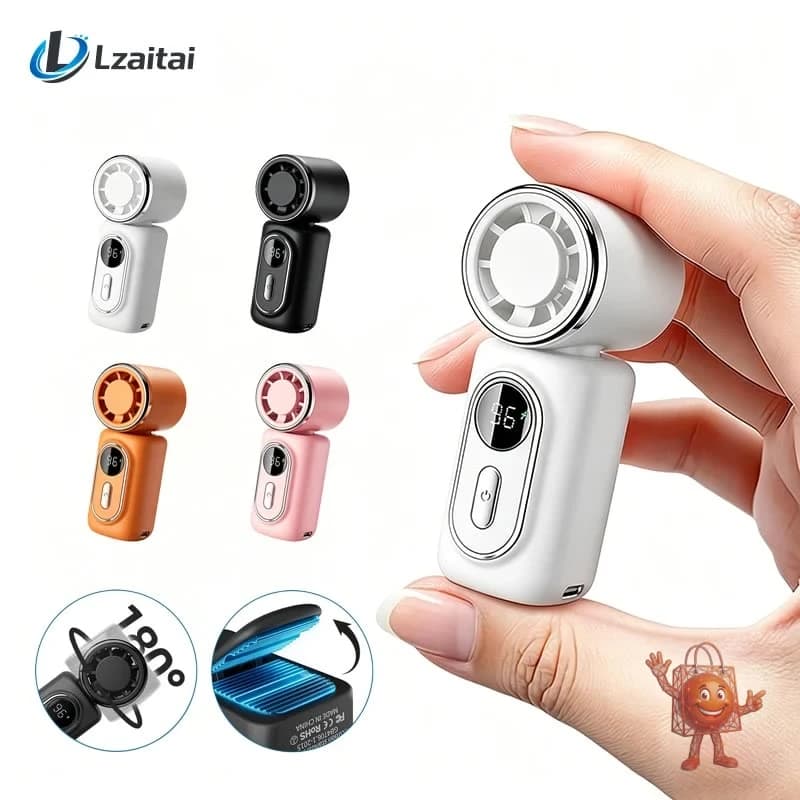 Mini ventilador portátil con clip: ¿vale la pena a €13?