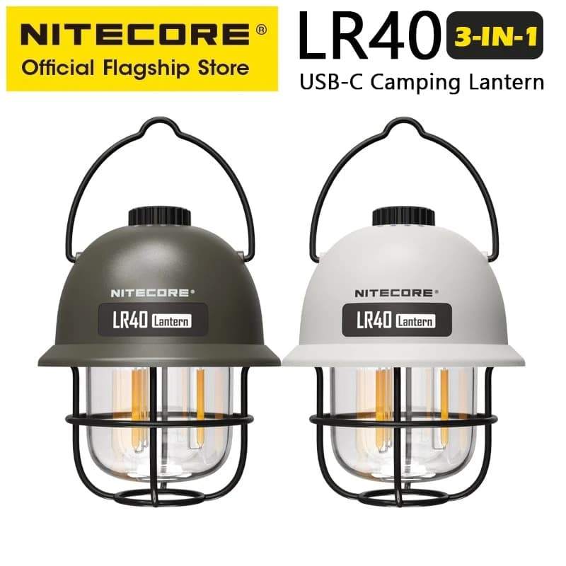 NITECORE LR40: La linterna de camping que no esperaba encontrar