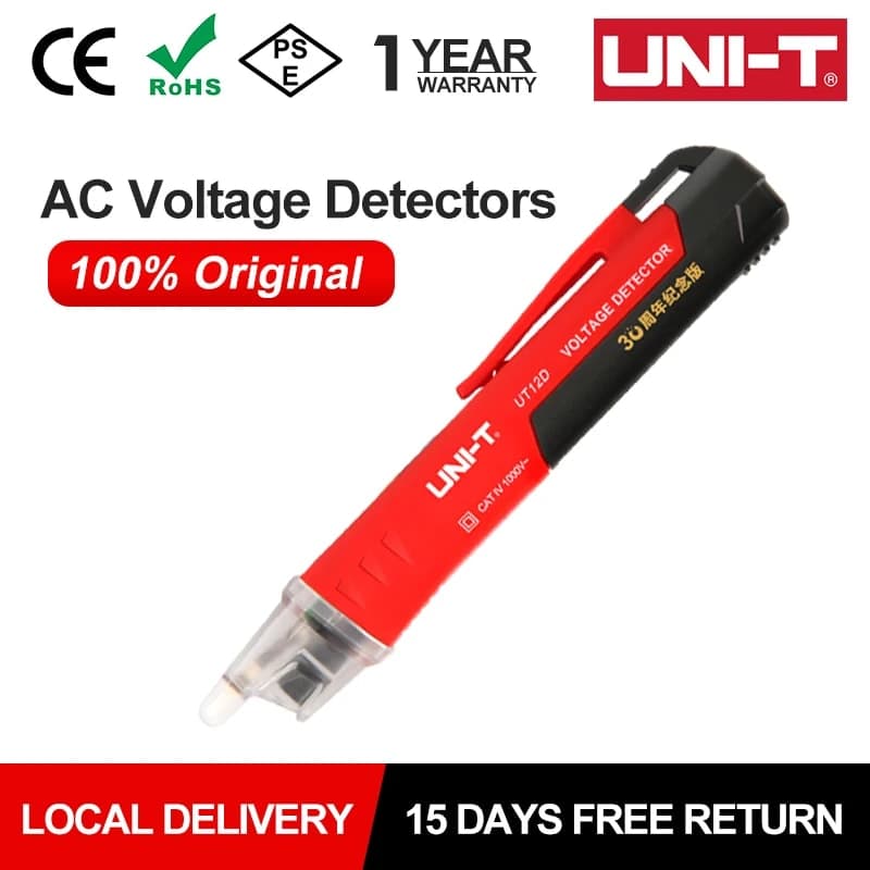 UNI-T UT12D: El detector de voltaje que todo electricista debería tener